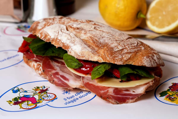 The Calabrese panino from Stefanino Panino in Brunswick